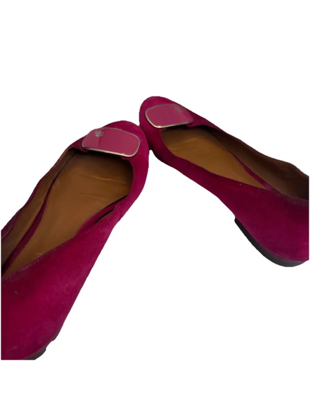 Lauren Ralph Lauren Women’s Camern Slip-On Ballet Flats In Geranium No Box Sz 9 - Picture 14 of 16